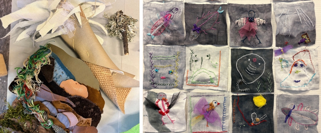 Textil Workshop Karin Furness Bildspel 2