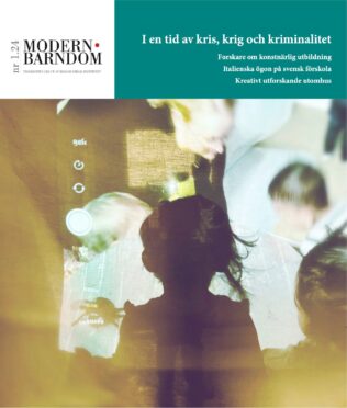 Modern Barndom Nr 1,2024, Omslag