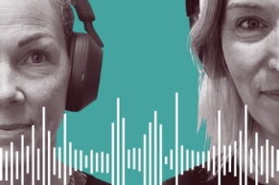Reggio Emilia Institutets podcasts programledare och producenter Leicy Olsborn Björby och Sofia Hedin.