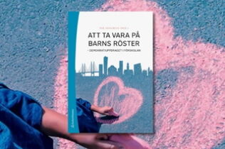 Omslaget till boken Att ta vara på barns röster.
