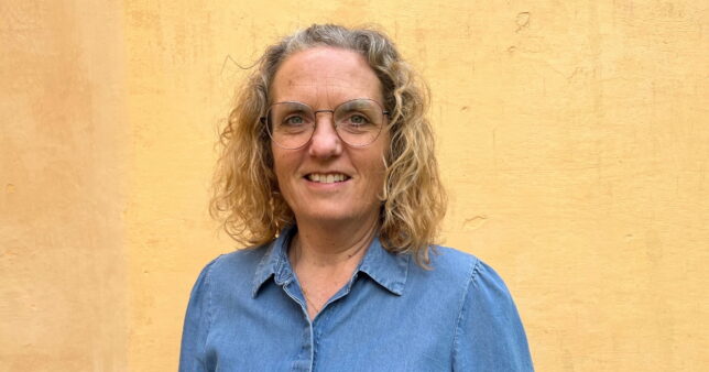 Rektor Carin Hellberg, vice ordförande i Reggio Emilia Institutets ekonomiska förening.  